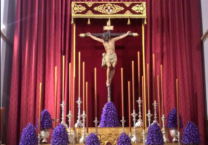 Quinario del Santísimo Cristo de Burgos en el año 2017.