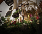 El Cristo de Burgos para el Miércoles Santo de 2022.