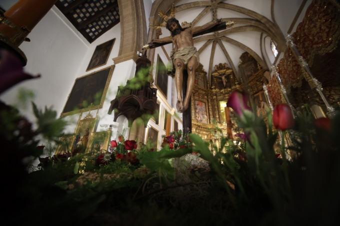 El Cristo de Burgos para el Miércoles Santo de 2022.