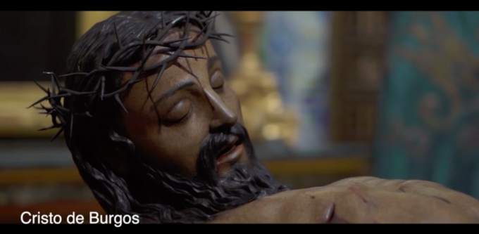 Vídeo de la subida al paso del Cristo de Burgos, abril 2022.