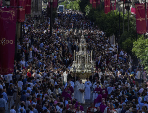 Información para participar en la procesión del Corpus Christi