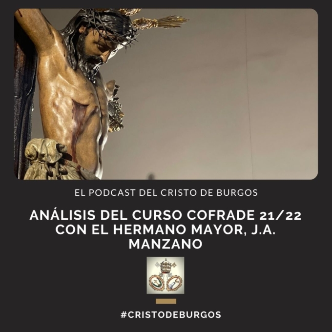 Podcast del Cristo de Burgos sobre el Curso Cofrade 21/22.